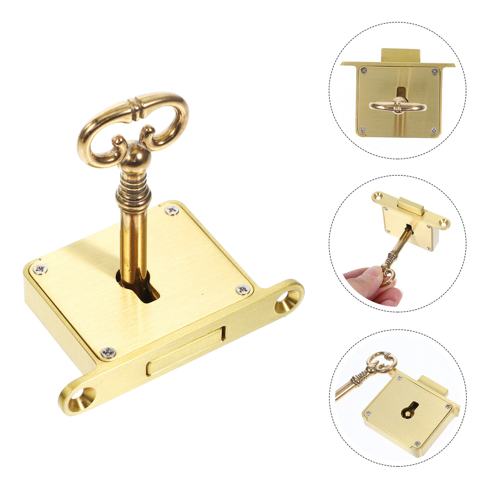 Lockbox Key Secure - 1 takım ağır hizmet tipi pirinç