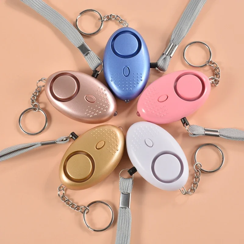 Personal Alarm Keychain - 130db Kendini Savunma Alarmı Anti-kurt Kız