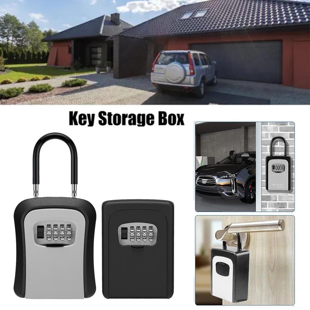 Lockbox Key Secure - Duvara monte anahtar saklama kutusu taşınabilir