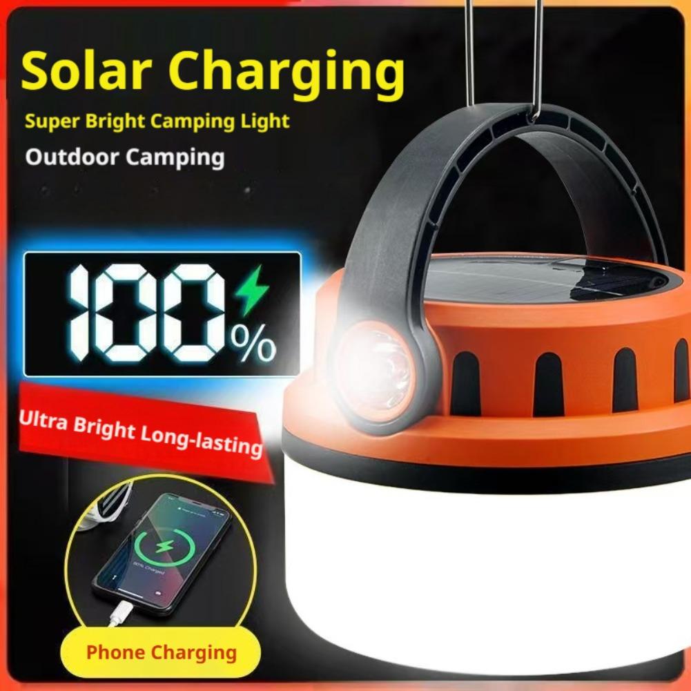 Power Outage Light - Asma Kancalı Güneş Enerjili Şarj Edilebilir