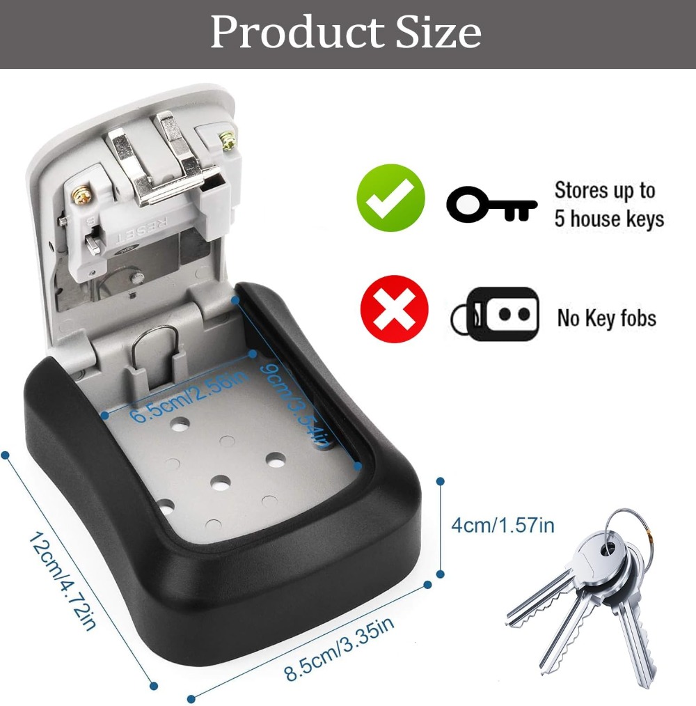 Anahtar Güvenli Duvara Monte S - Lockbox Key Secure incelemesi ve fiyatı