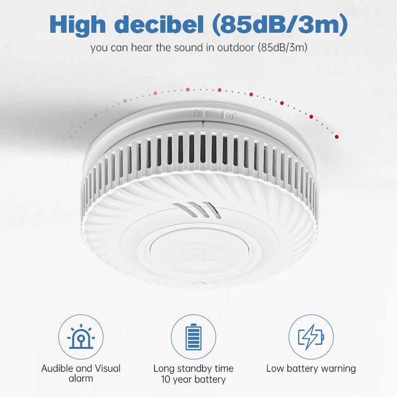 1 adet Duman Dedektörü Uyarı,  - Smoke Detector Interconnected incelemesi ve fiyatı