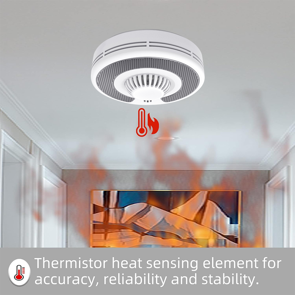 Kablosuz Bağlantılı(433MHz)+Tu - Smoke Detector Interconnected incelemesi ve fiyatı