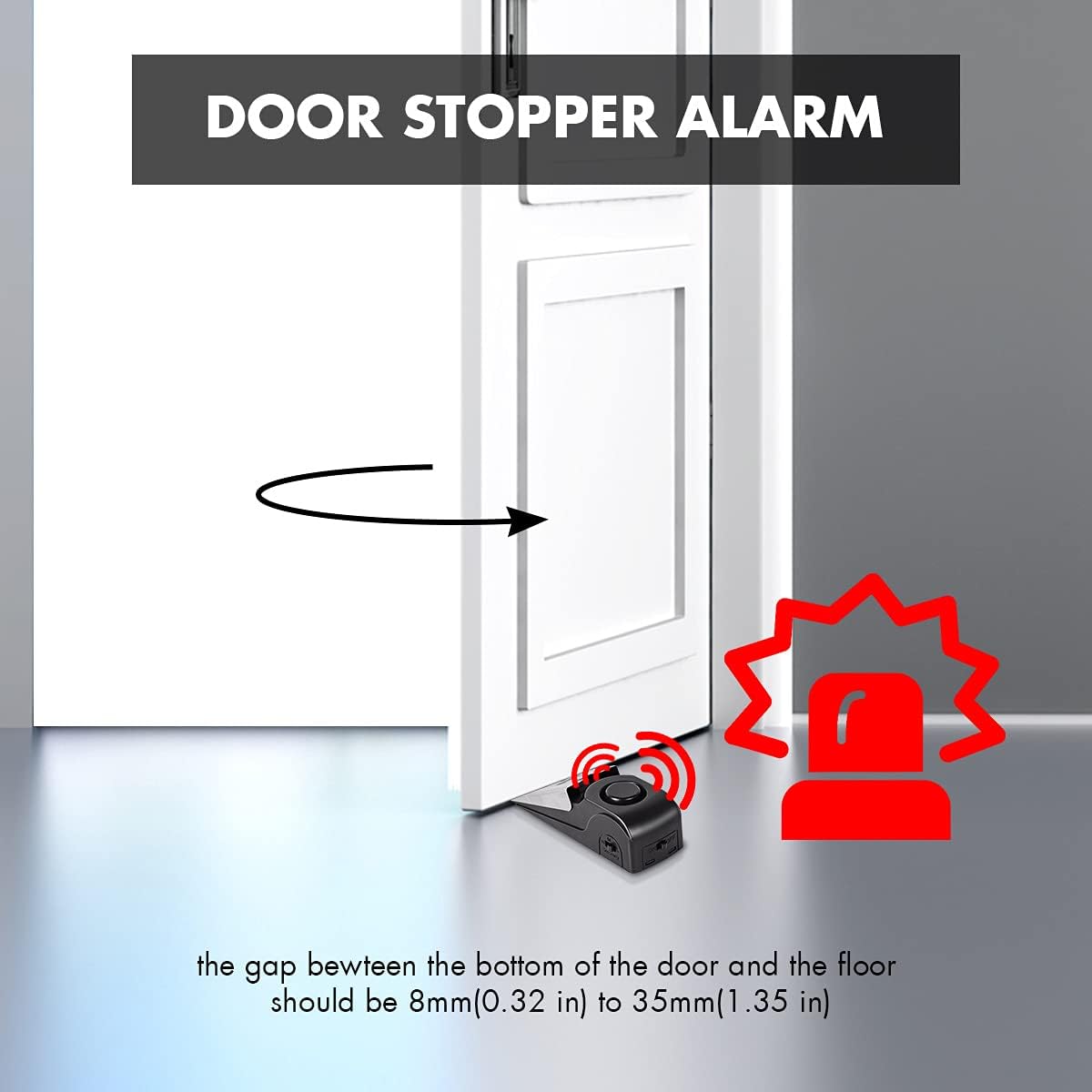 Kapı Durdurma Alarmı, 120DB Gü - Door Stop Alarm incelemesi ve fiyatı