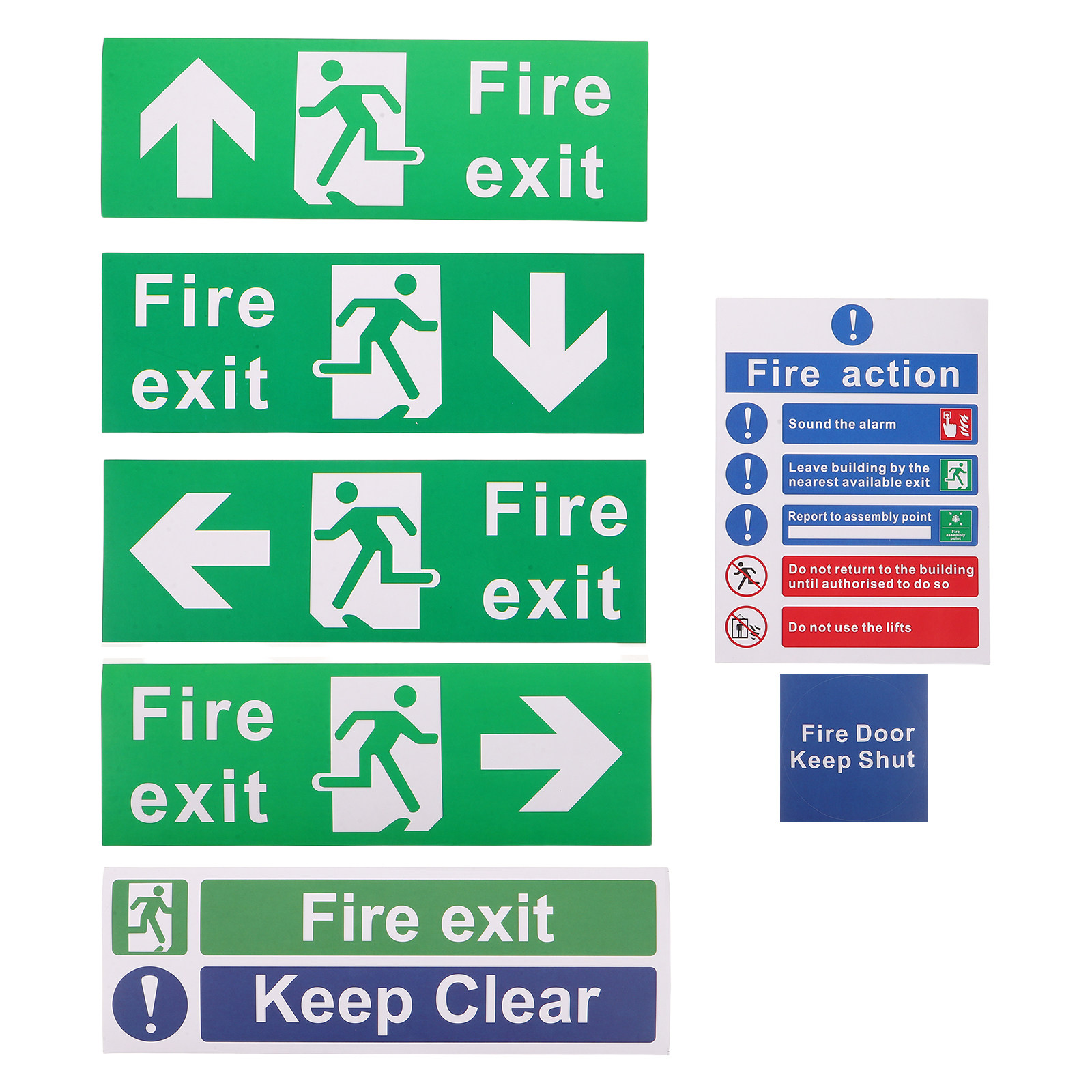 21 Adet Kamu Güvenliği Çıkış L - Emergency Exit Sign incelemesi ve fiyatı