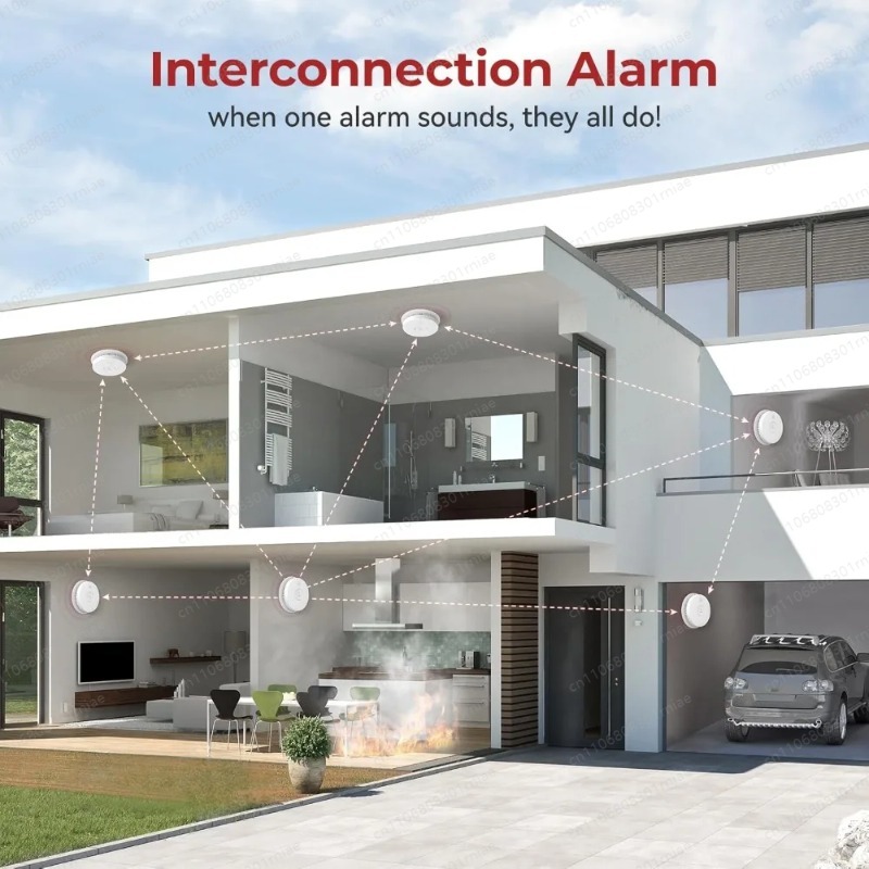 Yüksek kaliteli-8'li paket, Ka - Smoke Detector Interconnected incelemesi ve fiyatı